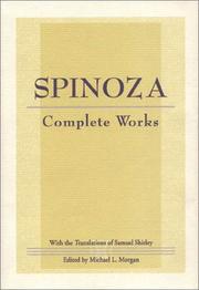 Front cover of Spinoza by Benedictus de Spinoza