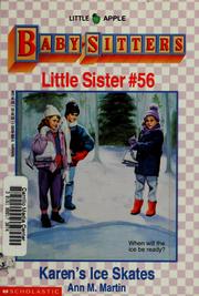 Front cover of Karen's ice skates by Ann M. Martin