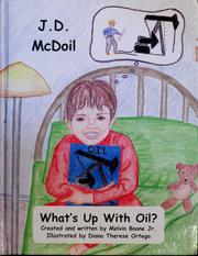Front cover of J.D. McDoil what's up with oil? by Melvin Boone