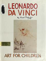 Front cover of Leonardo da Vinci by Ernest Lloyd Raboff