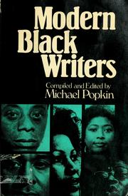 Cover of Modern Black writers by Unknown
