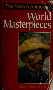 Front cover of The Norton anthology of world masterpieces by Maynard Mack