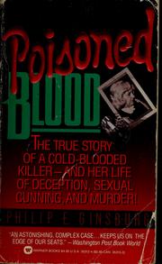Front cover of Poisoned blood by Philip E. Ginsburg