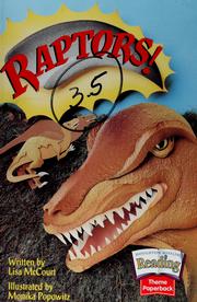 Cover of Raptors! by Lisa McCourt