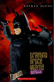 Cover of Training Bruce Wayne by Holly Kowitt