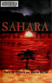 Front cover of Sahara by Marq De Villiers
