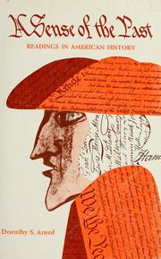 Front cover of A sense of the past by Dorothy S. Arnof
