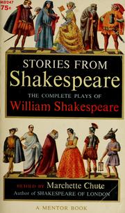 Cover of Stories from Shakespeare by Marchette Gaylord Chute