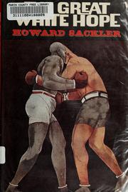 Cover of The great white hope by Howard Sackler