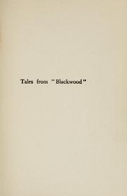 Front cover of Tales from "Blackwood" by Blackwood's magazine