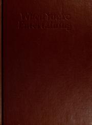 Cover of When you're entertaining by Paul Kovi