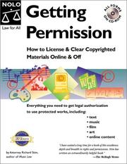 Front cover of Getting permission by Richard Stim