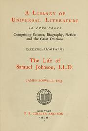 Front cover of Library of universal literature by Unknown