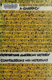 Front cover of Interpreting American history by John Arthur Garraty