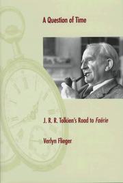 Front cover of A question of time by Verlyn Flieger
