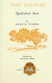 Front cover of The Salinas, upside-down river by Fisher, Anne B.