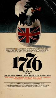 Front cover of 1776 by Sherman Edwards