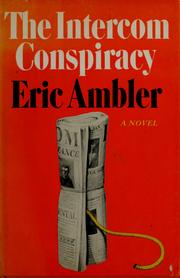 Cover of The Intercom Conspiracy by Eric Ambler