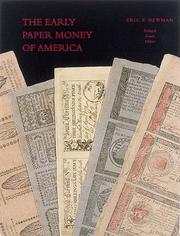 Front cover of The early paper money of America by Eric P. Newman