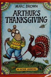Cover of Arthur's Thanksgiving by Marc Brown
