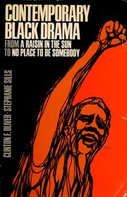 Front cover of Contemporary Black Drama by Clinton F. Oliver