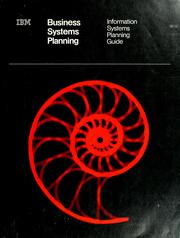 Front cover of Business systems planning by International Business Machines Corporation