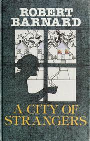 Front cover of A city of strangers by Robert Barnard