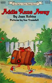 Cover of Addie Runs Away by Joan Robins