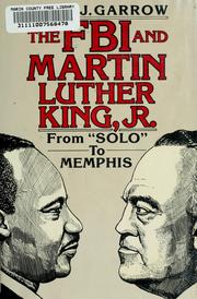 Cover of The FBI and Martin Luther King, Jr by David J. Garrow
