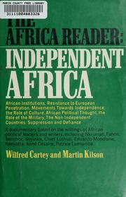 Front cover of The Africa reader by Cartey, Wilfred G