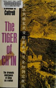 Front cover of The tiger of Ch'in by Leonard Cottrell