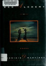 Cover of Bad alchemy by Dionisio D. Martínez