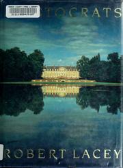 Cover of Aristocrats by Robert Lacey