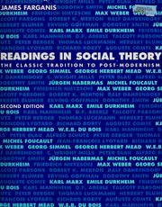 Front cover of Readings in social theory by James Farganis