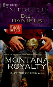 Cover of Montana royalty by B. J. Daniels