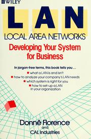 Cover of Local area networks by Donnë Florence