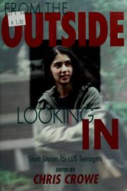 Cover of From the outside looking in by Chris Crowe