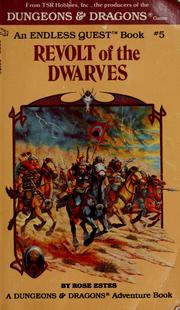 Front cover of Revolt of the dwarves by Rose Estes