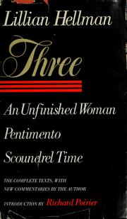 Cover of Three by Lillian Hellman