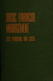 Cover of Basic financial management by Raymond G. Schultz