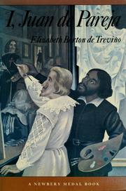 Front cover of I, Juan de Pareja by Elizabeth Borton de Treviño