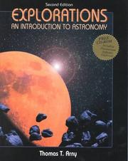 Cover of Explorations by Thomas T. Arny