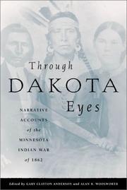 Front cover of Through Dakota Eyes by Gary Clayton Anderson