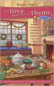 Front cover of The diva runs out of thyme by Krista Davis