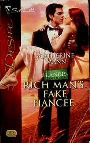 Front cover of Rich Man's Fake Fiancee by Catherine Mann