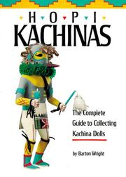 Cover of Hopi kachinas by Barton Wright