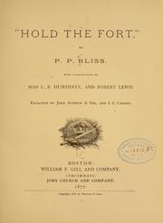 Cover of Hold the fort by P. P. Bliss