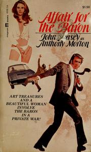 Front cover of Affair for the Baron by John Creasey