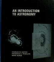 Front cover of An introduction to astronomy by Charles M. Huffer