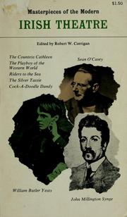 Front cover of Masterpieces of the modern Irish theatre by Robert Willoughby Corrigan